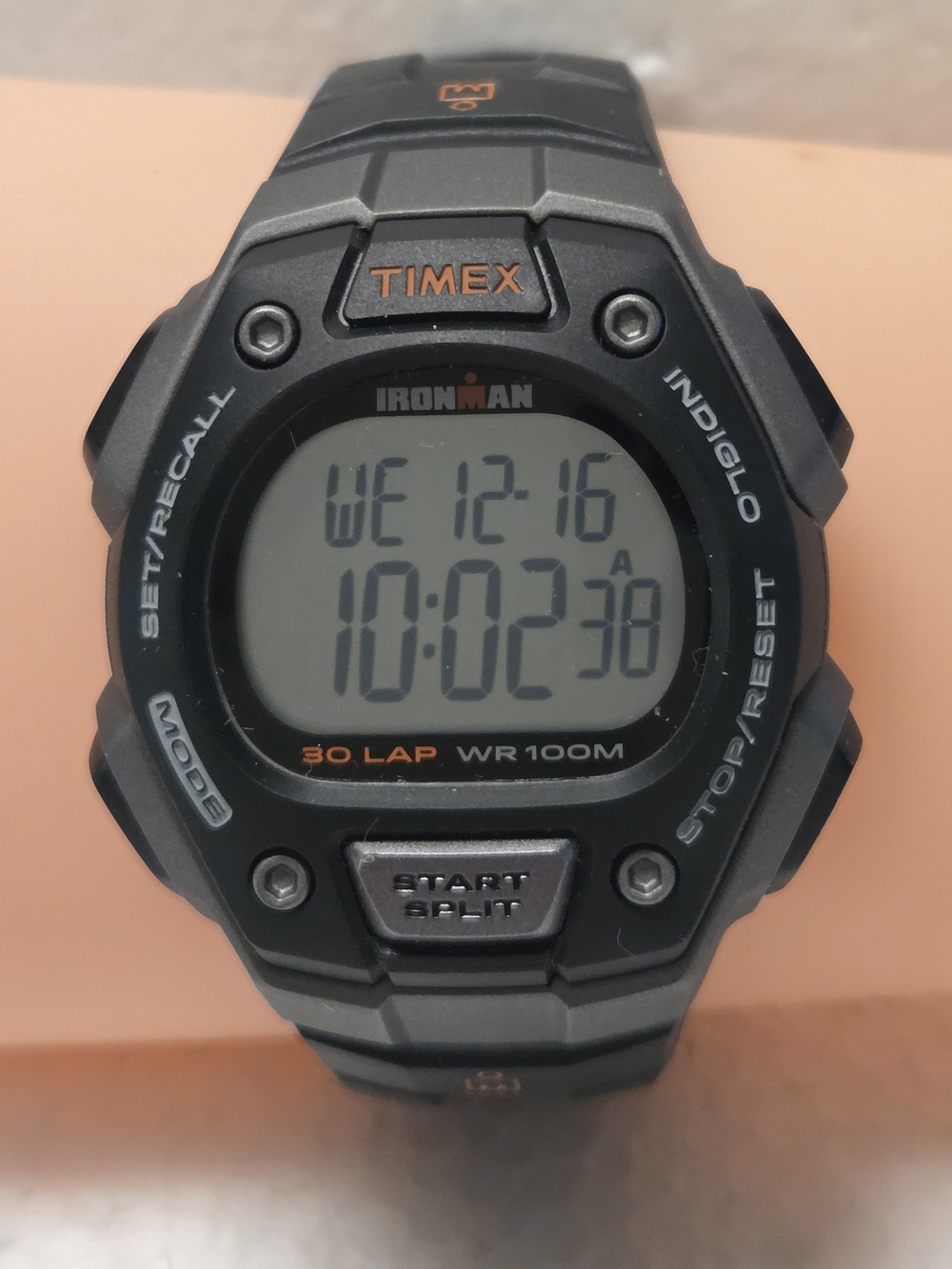 Timex Ironman Digital Sports Watch in Black  39mm Water Resistant 100m Day/date
